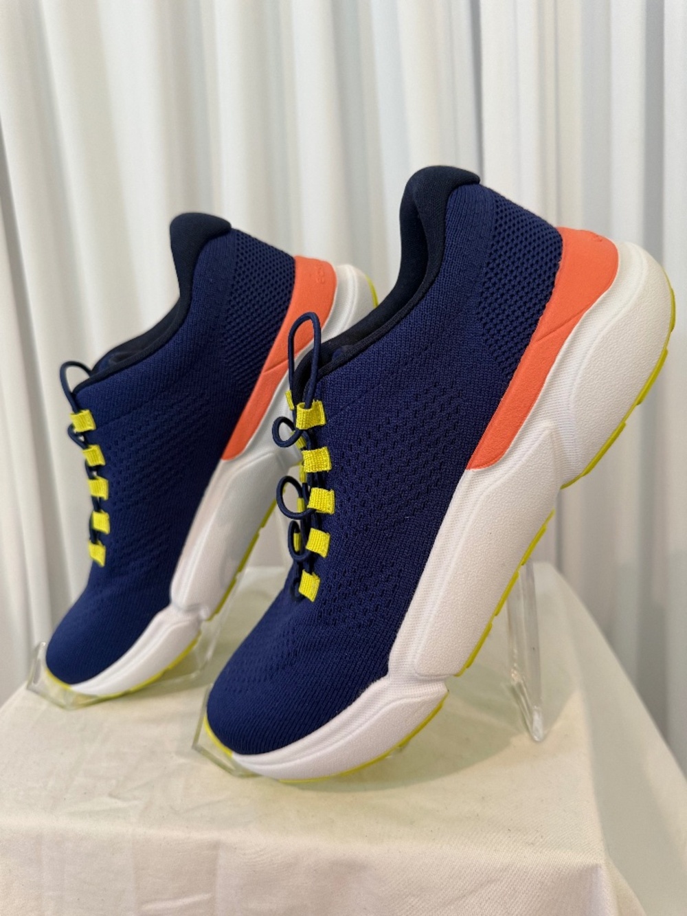 Easy Spirit x Denise Austin Mel EMOVE Sneakers Navy 7.5M NWOB
